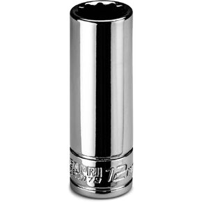 Capri Tools 5.5 mm Deep Socket, 1/4 in. Drive, 12-point, Metric