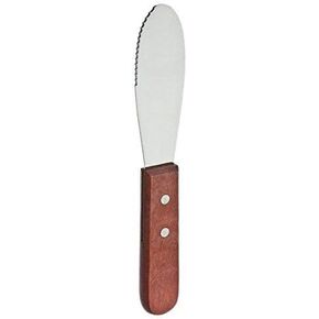 Great Credentials Wide Stainless Steel Spreader Kitchen Knives for Sandwiches Butter Cheese