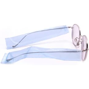 200pcs Eyeglass Covers for Hair Color Disposable Eyeglass Guards Plastic Eye Glass Protector Sleeves Best for Hair Salon and Home Use