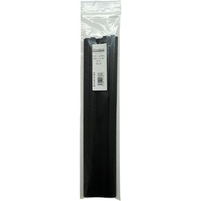 Polyvance Polypropylene + 15% Glass Fiber (PP + GF15) plastic welding rods, 30 feet, Black