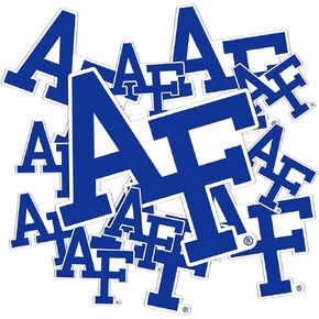 Desert Cactus United States Air Force Academy Fightin Falcons USAFA Stickers Vinyl Decals Laptop Water Bottle Car Scrapbook T3 (Type 3-1)