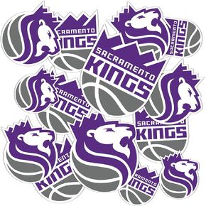 Desert Cactus Sacramento Kings NBA Officially Licensed Sticker Vinyl Decal Laptop Water Bottle Car Scrapbook (Type 1-1)