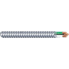 Woods 68580023 100' 12/2 MC Alum Cable White