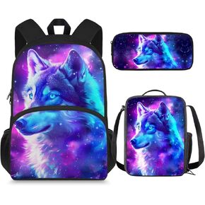 Dinosaur Backpack and Lunch Bag Set for Boys 6 Years Old Kids Bookbag with Lunch Box Pencil Case 15 Inch Elementary School Book Bag for Girls 6-8/8-10/10-12 Student Back Pack Lunchbox Set