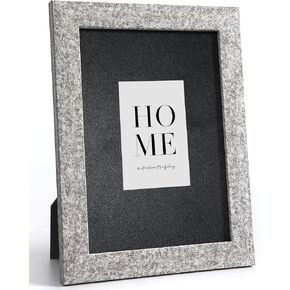 SUMGAR Picture Frames 5x7 Photo Frame Modern Stone Texture for Home Decor, Tabletop Wall Hanging Gifts for Family Friends Fathers Day Mom Grandpa Wedding Gray