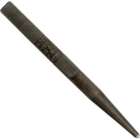 Mayhew Tools 24300 Knurled Center Punch, 5/16", Black Oxide Finish