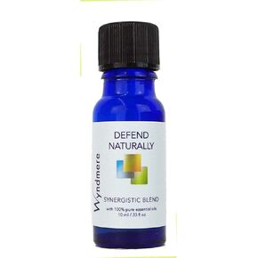 Defend Naturally Essential Oil Blend - Fortifying & Restorative Blend of 100% Pure Therapeutic Quality Essential Oils for Aromatherapy - Wyndmere - 10ml