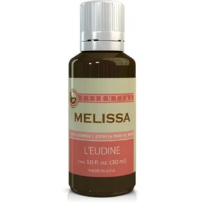 L’EUDINE Melissa Essential Oil – 1fl oz Therapeutic-Grade Lemon Balm Essential Oil – All-Natural Pure Lemon Balm Extract – Melissa Oil Essence for Aromatherapy, Stress-Relief, Muscle Discomfort