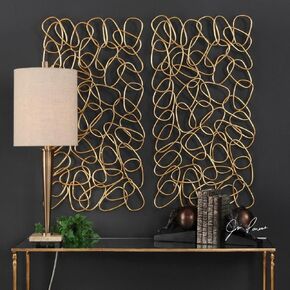 In The Loop - 37.5 inch Wall Art (Set of 2)