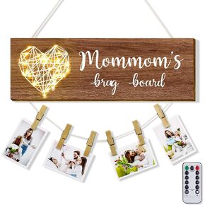 Mom’s Brag Board,Mom Birthday Gifts Picture Frame,Mom Gifts for Mother from Daughter Son (Mom)