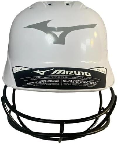 Mizuno MVP Series Solid Batting Helmet with Fastpitch Softball Mask in Saudi Arabia