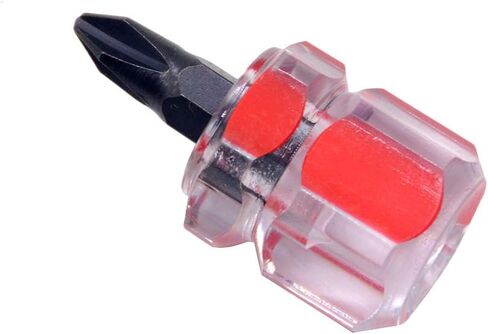 6-Pieces Mini Short Screwdrivers, Stubby Phillips Slotted Star-Head Micro Screwdriver for Split Car Fender Repair in Kuwait