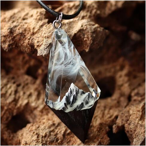 Glow in the Dark Necklaces Jellyfish Jewelry Resin Luminous Glowing Pendant in Kuwait