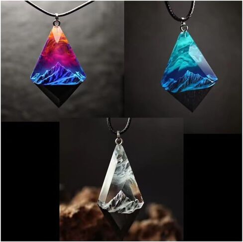 Glow in the Dark Necklaces Jellyfish Jewelry Resin Luminous Glowing Pendant in Kuwait