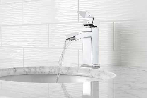Pfister LG42DF0C Kenzo Single Control 4" Centerset Bathroom Faucet in Polished Chrome in Saudi Arabia