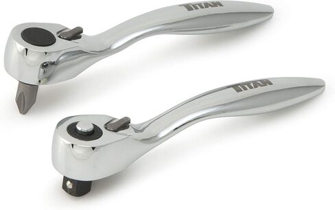 Titan 11203 2-Piece Offset Micro Ratcheting Bit Driver and Ratchet Set in Saudi Arabia