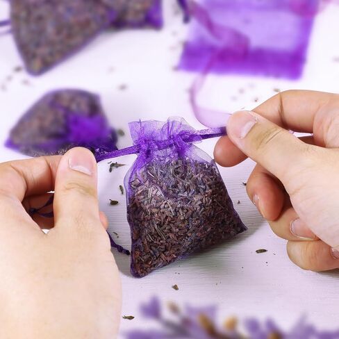 أكياس اللافندر، أكياس اللافندر المعطرة المجففة للأدراج وخزانة الملابس، أكياس عطرية للأدراج والخزائن، 20 عبوة من العطور المنزلية طويلة الأمد in Kuwait