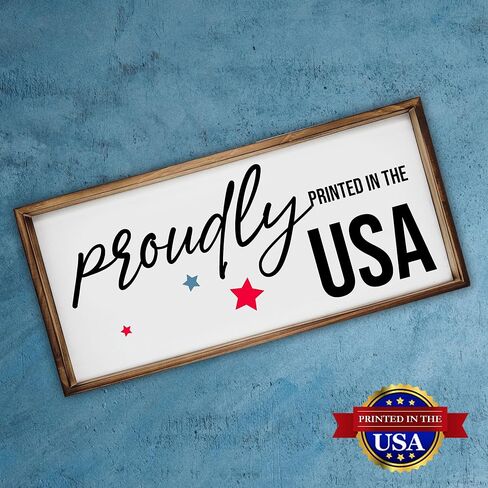 لافتة صلاة قبل الوجبات مع إطار لديكور المنزل - باركنا يا رب ديكور مزرعة ريفي خشبي مخصص (8 × 17 بوصة) in Kuwait