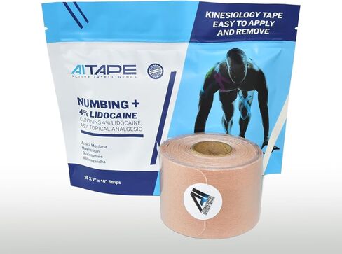 شريط تخدير بتقنية الذكاء الاصطناعي + (20 شريطًا (2 × 10 بوصة) لكل لفة) in Kuwait