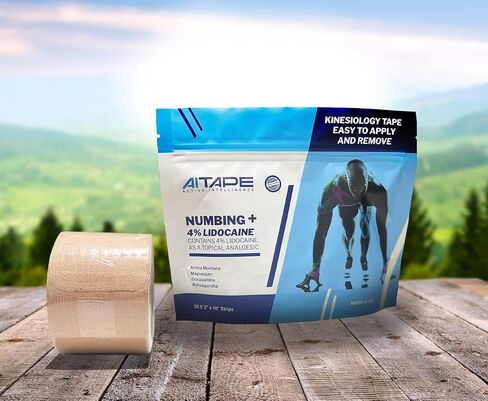 شريط تخدير بتقنية الذكاء الاصطناعي + (20 شريطًا (2 × 10 بوصة) لكل لفة) in Kuwait