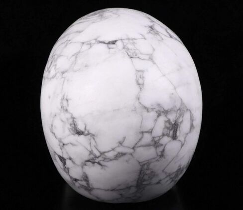 جمجمة كريستال هاوليت مقاس 5.0 بوصة، منحوتة يدويًا من الأحجار الكريمة للفنون الجميلة، تمثال حجر شفاء الريكي. in Kuwait