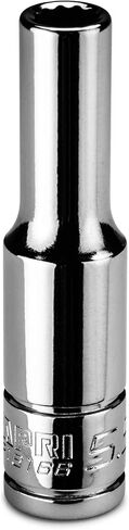 Capri Tools 5.5 mm Deep Socket, 1/4 in. Drive, 12-point, Metric in Saudi Arabia