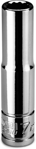 Capri Tools 5.5 mm Deep Socket, 1/4 in. Drive, 12-point, Metric in Saudi Arabia