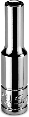 Capri Tools 5.5 mm Deep Socket, 1/4 in. Drive, 12-point, Metric in Saudi Arabia