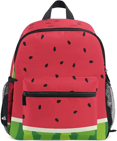 ALAZA Watermelon Red Summer Fruit Kids Toddler Backpack Schoolbag for Boys Girls Ages 3-8 in Saudi Arabia