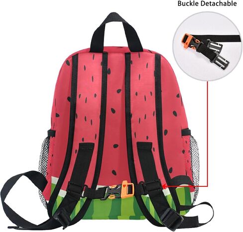ALAZA Watermelon Red Summer Fruit Kids Toddler Backpack Schoolbag for Boys Girls Ages 3-8 in Saudi Arabia