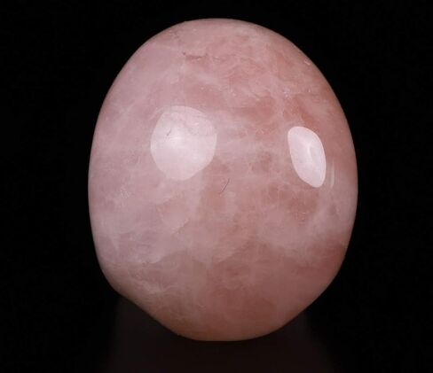 2.0" Rose Quartz Carved Crystal Skull, Hand Carved Gemstone Fine Art Sculpture, Healing Stone Statue.1266 in Saudi Arabia