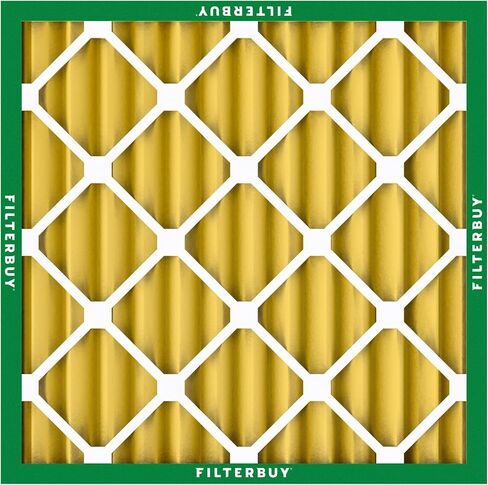 Filterbuy 16x16x2 Air Filter MERV 11 Allergen Defense (2-Pack), Pleated HVAC AC Furnace Air Filters Replacement (Actual Size: 15.50 x 15.50 x 1.75 Inches) in Saudi Arabia