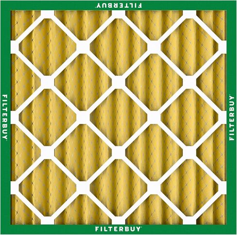 Filterbuy 16x16x2 Air Filter MERV 11 Allergen Defense (2-Pack), Pleated HVAC AC Furnace Air Filters Replacement (Actual Size: 15.50 x 15.50 x 1.75 Inches) in Saudi Arabia