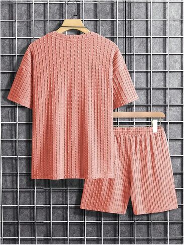 GORGLITTER Men's Casual Short Sets Outfits 2 Piece Tracksuits with Pockets in Saudi Arabia