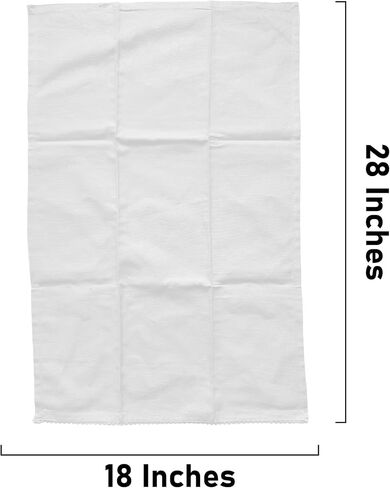 Kitchen Towel Sets Cotton Tea Towels Absorbent Dish Towels Use in DIY Crafts & Embroidery Thick Cotton Dish Cloths for Kitchen Cleaning - 18x28 inch, Pack of 6 - White in Kuwait