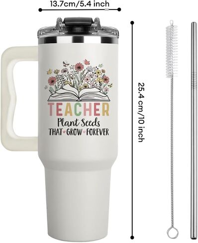 Cool Aunt Club Coffee Tumbler 40Oz, Best Aunt Gifts from Niece Nephew for Birthday, Mothers Day, Presents for First Time & Best Auntie Ever, New Aunty Cup with Handle Straw, Funny Drinking Mug Ideas in Saudi Arabia