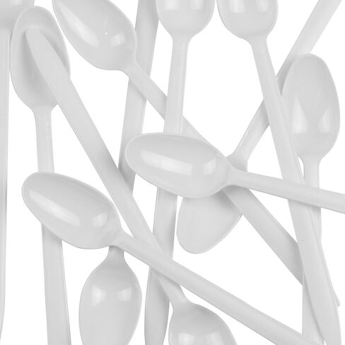 8" Long Soda/Sundae Spoons (White, 100) in Kuwait