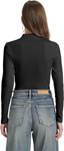 Womens Mock Turtleneck Shirts Long Sleeve Fall Winter Base Layer Tops Soft Thermal Undershirts in Saudi Arabia
