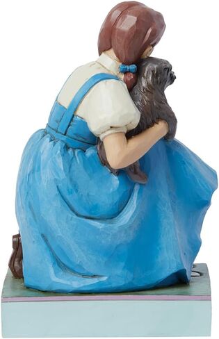 مجموعة Enesco The Wizard of Oz من تصميم Jim Shore Dorothy Holding Toto تمثال - تمثال مصنوع يدويًا من الراتنج الحجري لديكور المنزل، 5.83 بوصة in Saudi Arabia