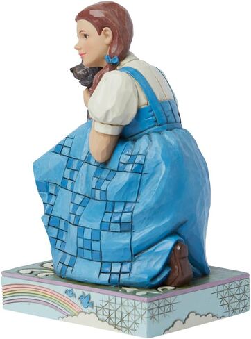 مجموعة Enesco The Wizard of Oz من تصميم Jim Shore Dorothy Holding Toto تمثال - تمثال مصنوع يدويًا من الراتنج الحجري لديكور المنزل، 5.83 بوصة in Saudi Arabia