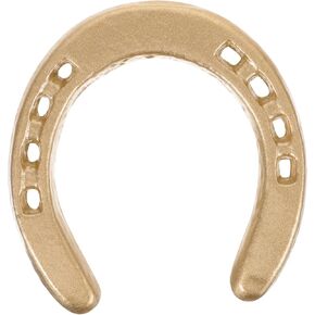 WOFASHPURET Horseshoe Decoration, Western Wall Decor Lucky Horseshoe Ornament Cast Iron Horseshoe 4 Holes On Each Side for Home Decorations Wedding Birthday Party Cowboy Decor
