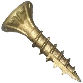 Jake Sales #8 x 3/4" Bronze Star Exterior Coated Wood Screw Torx/Star Drive Head - Multipurpose Exterior Coated Torx/Star Drive Wood Screws - (5 POUNDS - 1905 Approx. Screw Count)