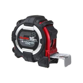 TAJIMA GS-Lock Tape Measure - 16ft x 1in Tape Measure with Compatible Clip & Hook - GS-C16BW