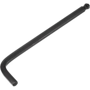 uxcell 5/16" Ball End Hex Key Wrench, L Shaped Long Arm CR-V Repairing Tool, Black
