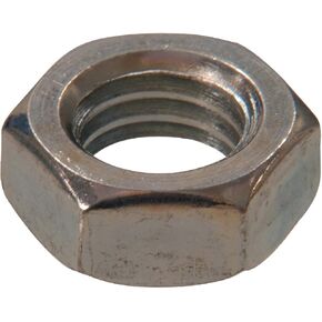 43820 M10-1.25 Metric Hex Jam Nut, 12-Pack