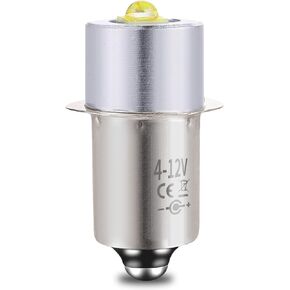LudoPam Conversion Upgrade LED Bulb Replacement Compatible for Maglite Flashlight 3 4 5 6 Cell C/D