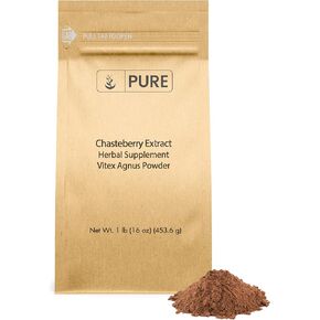 Pure Original Ingredients Chasteberry Extract (1lb) Vitex Agnus-Castus Tree, Non-GMO