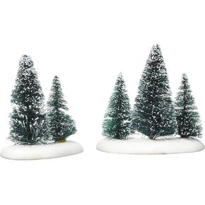 Department 56 Accessories for Villages Sisal Tree Groves Accessory Figurine (Set of 2), 3.82 Inch