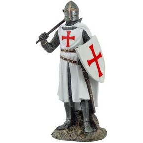 Pacific Giftware Crusader Knight in Full Shield and Sword Armor Collectible Figurine 11.5 Inch Tall