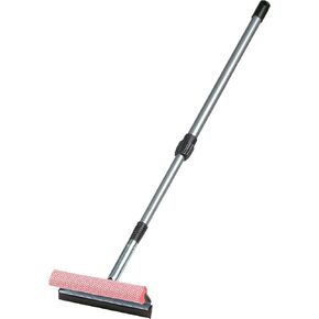 Carrand 9045R Standard 8" Metal Squeegee Head with 42" Extension Handle , black